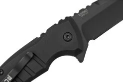 Hogue X1 Microflip All Black Droppoint Couteau De Poche 24176, Allen Elishewitz Design -Couteaux De Poche Soldes HK24176 05 hogue