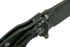 Rick Hinderer Jurassic Slicer Battle Black, Black G10 CPM 20CV Couteau De Poche -Couteaux De Poche Soldes HRK JU SL BBL BK 06 rick hinderer knives