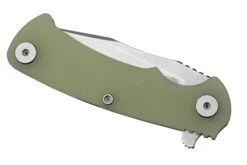 Rick Hinderer Project X, MagnaCut Clip Point, Stonewash, Translucent Green G10, Couteau De Poche -Couteaux De Poche Soldes HRK PJX MC CP SWT 06 rickhinderer