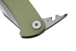 Rick Hinderer Project X, MagnaCut Clip Point, Stonewash, Translucent Green G10, Couteau De Poche -Couteaux De Poche Soldes HRK PJX MC CP SWT 07 rickhinderer