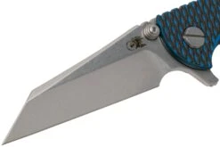 Rick Hinderer XM-18 3" Wharncliffe 20CV Stonewash, Battle Blue, Blue Black G10, Couteau De Poche -Couteaux De Poche Soldes HRK XM18 3 WCSBBB 03 hinderer