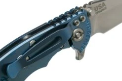 Rick Hinderer XM-18 3" Wharncliffe 20CV Stonewash, Battle Blue, Blue Black G10, Couteau De Poche -Couteaux De Poche Soldes HRK XM18 3 WCSBBB 06 hinderer