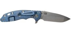 Rick Hinderer XM-18 3.5" Spanto 20CV, Blue Stonewash, Black G10 Couteau De Poche -Couteaux De Poche Soldes HRK XM18 35 BK SPSB 02 rick hinderer knives