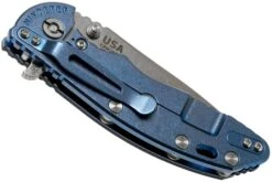 Rick Hinderer XM-18 3.5" Spanto 20CV, Blue Stonewash, Black G10 Couteau De Poche -Couteaux De Poche Soldes HRK XM18 35 BK SPSB 04 rick hinderer knives