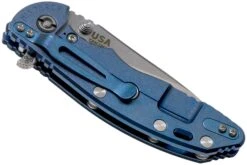 Rick Hinderer XM18 3,5” 20CV Slicer, Blue Ti, Blue-Black G10 Couteau De Poche -Couteaux De Poche Soldes HRK XM18 35 SLSBB B 04 rick hinderer knives