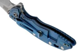 Rick Hinderer XM18 3,5” 20CV Slicer, Blue Ti, Blue-Black G10 Couteau De Poche -Couteaux De Poche Soldes HRK XM18 35 SLSBB B 05 rick hinderer knives