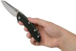 Rick Hinderer XM18 3.5" Skinny Sheepsfoot 20CV, Couteau De Poche Black G10 -Couteaux De Poche Soldes HRK XM18 35 SSSW BK 08 rick hinderer knives