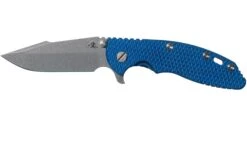Rick Hinderer XM-18 3.5" Skinny Harpoon Spanto Battle Blue, Blue-Black G10 Couteau De Poche