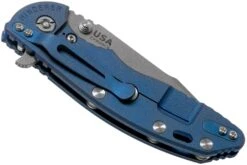 Rick Hinderer XM-18 3.5" Skinny Harpoon Spanto Battle Blue, Blue-Black G10 Couteau De Poche -Couteaux De Poche Soldes HRK XM1835 SHP BB BB 04 rick hinderer knives