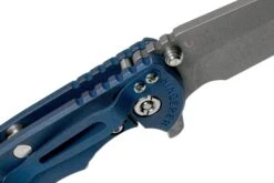 Rick Hinderer XM-18 3.5" Skinny Harpoon Spanto Battle Blue, Blue-Black G10 Couteau De Poche -Couteaux De Poche Soldes HRK XM1835 SHP BB BB 06 rick hinderer knives
