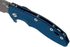 Rick Hinderer XM-18 3.5" Skinny Harpoon Spanto Battle Blue, Blue-Black G10 Couteau De Poche -Couteaux De Poche Soldes HRK XM1835 SHP BB BB 07 rick hinderer knives