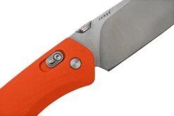 The James Brand The Carter XL, Orange G10, Stainless JAKN116188-00 Couteau De Poche -Couteaux De Poche Soldes JAKN116188 00 05 jamesbrand
