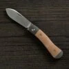 Jack Wolf K9 Jack, Natural Canvas Micarta K9-01-NAT Couteau De Poche Slipjoint -Couteaux De Poche Soldes JW K9 01 NAT 01 jackwolf