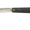 Jack Wolf Laid Back Jack, Black Canvas Micarta LAIDB-01-BLK Couteau De Poche Slipjoint -Couteaux De Poche Soldes JW LAIDB 01 BLK 01 jackwolf