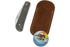 Jack Wolf Laid Back Jack, Black Canvas Micarta LAIDB-01-BLK Couteau De Poche Slipjoint -Couteaux De Poche Soldes JW LAIDB 01 BLK 07 jackwolf