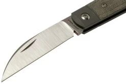 Jack Wolf Laid Back Jack, Green Canvas Micarta LAIDB-01-GRN Couteau De Poche Slipjoint -Couteaux De Poche Soldes JW LAIDB 01 GRN 03 jackwolf