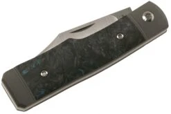 Jack Wolf Sharpshooter Jack, Blue Fat Carbon SHSH-FC Couteau De Poche Slipjoint -Couteaux De Poche Soldes JW SHSH FC 07 jackwolf