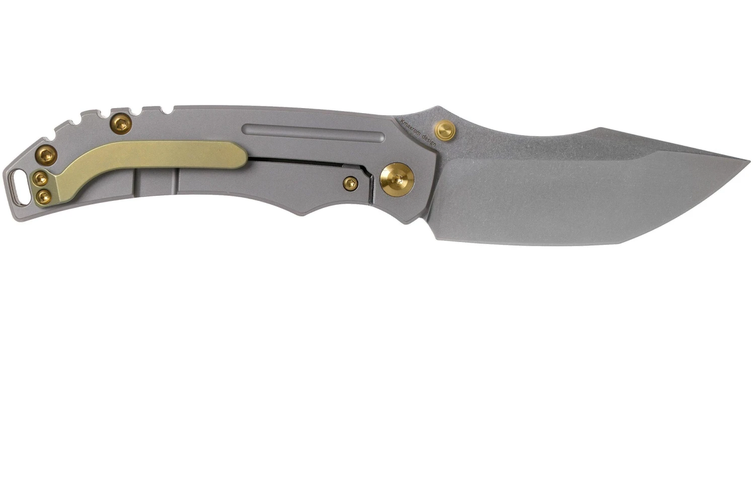 Kansept Pelican EDC K1018A1 Tanto, Titanium Couteau De Poche, Kmaxrom Design 4 Kansept Pelican EDC K1018A1 Tanto, Titanium Couteau De Poche, Kmaxrom Design - Image 2