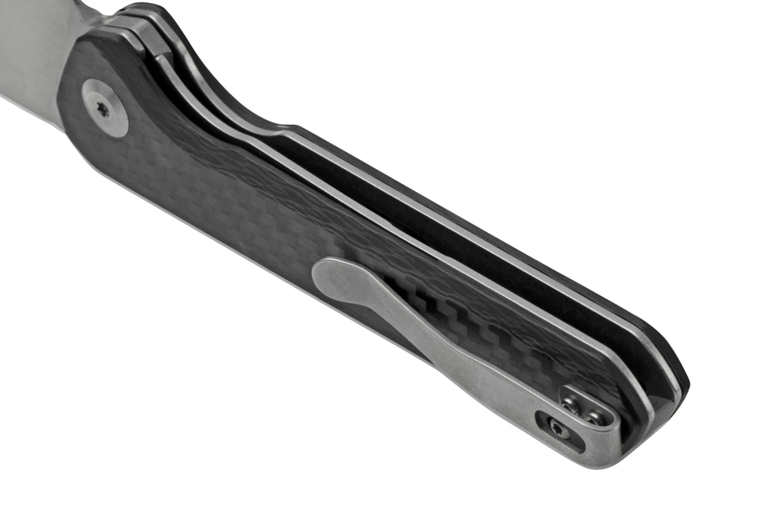 Kansept Bulldozer K1028C2 Satin, Carbonfiber, Couteau De Poche, Kim Ning Design 6 Kansept Bulldozer K1028C2 Satin, Carbonfiber, Couteau De Poche, Kim Ning Design - Image 4