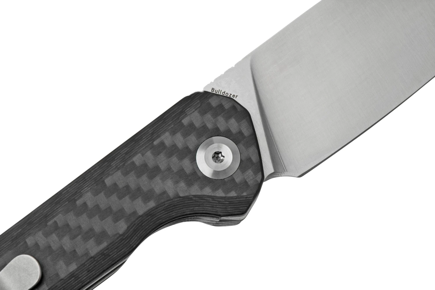 Kansept Bulldozer K1028C2 Satin, Carbonfiber, Couteau De Poche, Kim Ning Design 7 Kansept Bulldozer K1028C2 Satin, Carbonfiber, Couteau De Poche, Kim Ning Design - Image 5