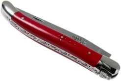 Forge De Laguiole 1211INTCROUB 11cm, Micarta Rouge, Couteau Laguiole -Couteaux De Poche Soldes LA1211INTCROUB 04 forge de laguiole