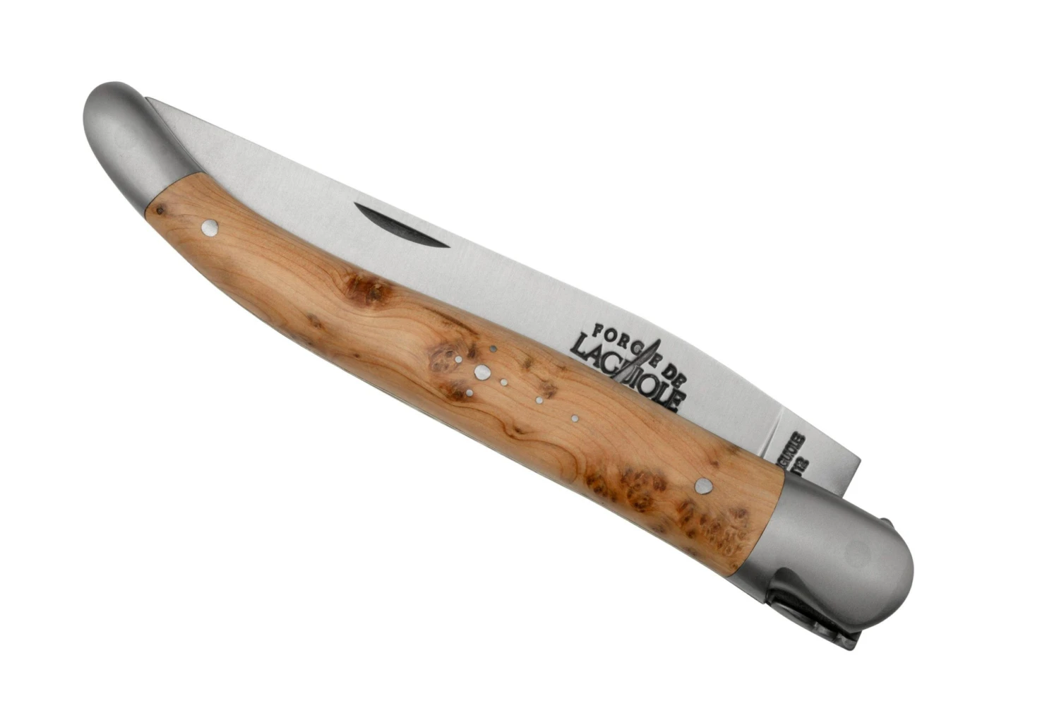 Forge De Laguiole Boraldes Edition 1212EINGE Mitres Satinées, Bois De Genévrier, Couteau De Poche 8 Forge De Laguiole Boraldes Edition 1212EINGE Mitres Satinées, Bois De Genévrier, Couteau De Poche - Image 6
