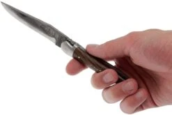 Forge De Laguiole 12cm Noyer, Brut De Forge 1212FINNOSATBDF -Couteaux De Poche Soldes LA1212FINNOSATBDF 05 forge de laguiole la1212finnosatbdf 05