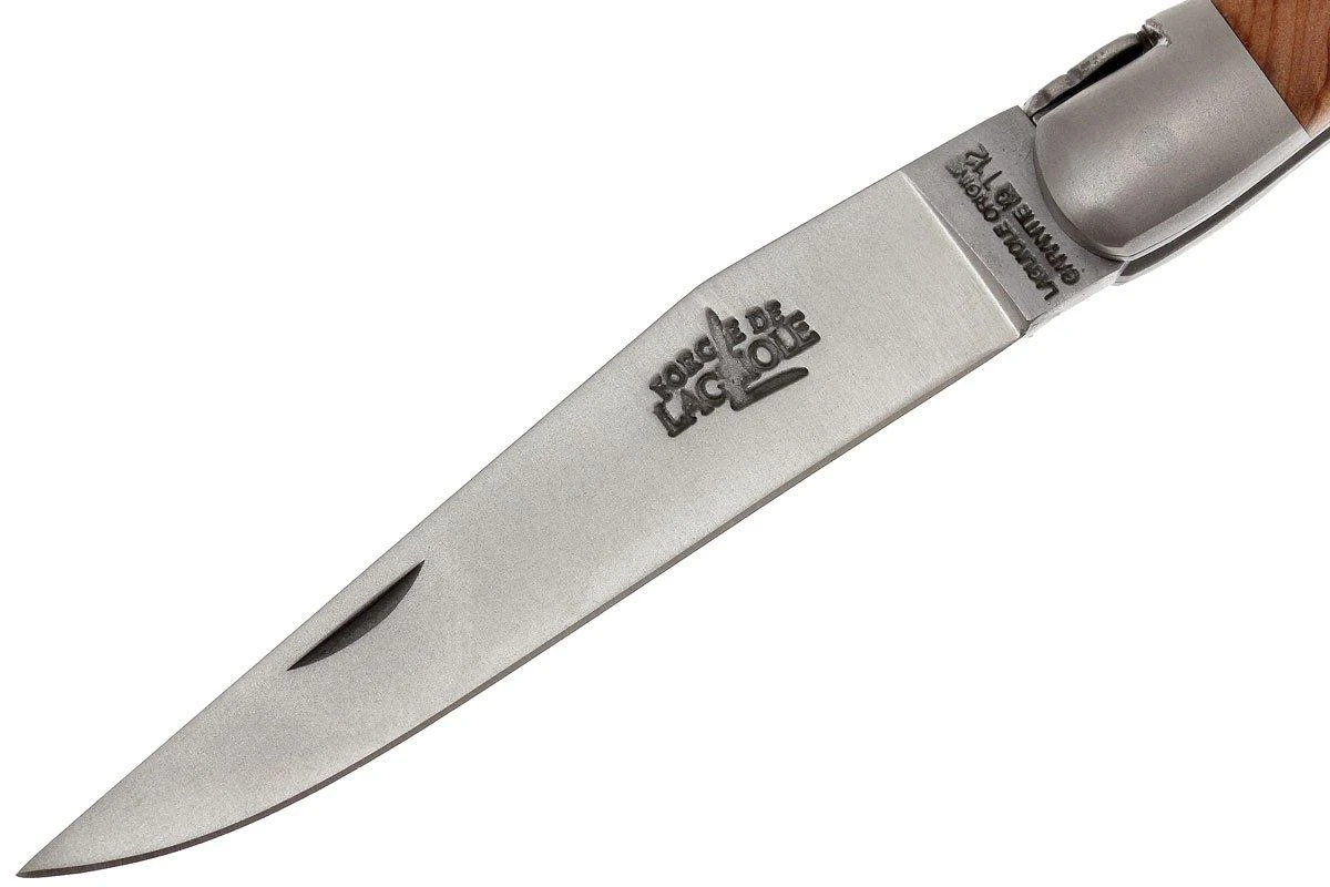 Forge De Laguiole 9cm Bois De Genévrier, Matifié 129INGE 4 Forge De Laguiole 9cm Bois De Genévrier, Matifié 129INGE - Image 2