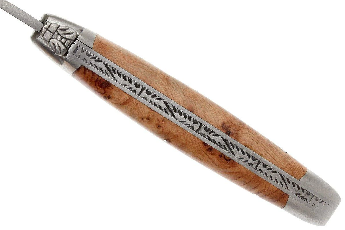 Forge De Laguiole 9cm Bois De Genévrier, Matifié 129INGE 6 Forge De Laguiole 9cm Bois De Genévrier, Matifié 129INGE - Image 4