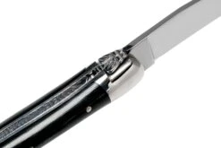 Forge De Laguiole 129INTCNOIBRI 9cm, Micarta Noir, Couteau Laguiole -Couteaux De Poche Soldes LA129INTCNOIBRI 06 forge de laguiole