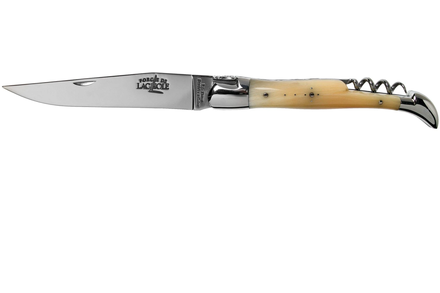 Forge De Laguiole Avec Tire-bouchon 22121INB, Corne 3 Forge De Laguiole Avec Tire-bouchon 22121INB, Corne