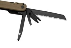 Leatherman Super Tool 300M Multitool Coyote, Fourreau Compatible MOLLE 6065-M-COY -Couteaux De Poche Soldes LE6065 M COY 03 leatherman