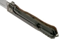 LionSteel Myto MT01-CVN Natural Canvas Micarta Couteau De Poche, Molletta Design -Couteaux De Poche Soldes LI MT01 CVN 05 lionsteel