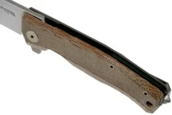 LionSteel Myto MT01-CVN Natural Canvas Micarta Couteau De Poche, Molletta Design -Couteaux De Poche Soldes LI MT01 CVN 07 lionsteel