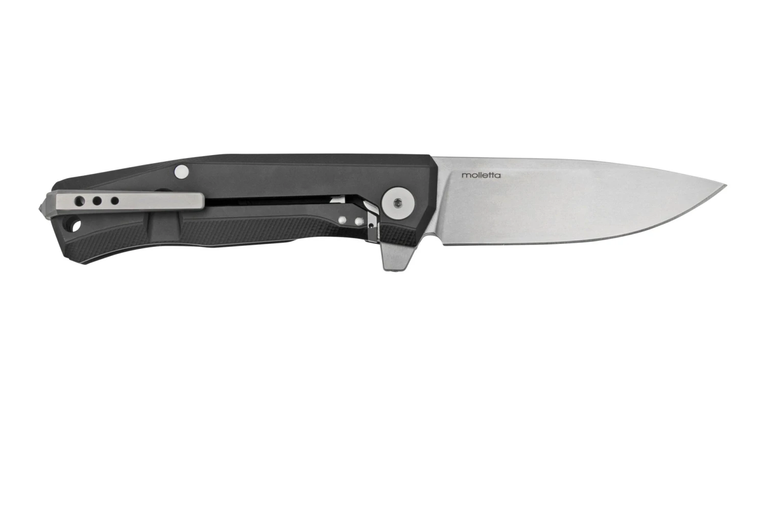 LionSteel Myto MT01A BS Black Aluminium, Satin Couteau De Poche, Design Molletta 4 LionSteel Myto MT01A BS Black Aluminium, Satin Couteau De Poche, Design Molletta - Image 2