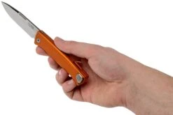 LionSteel Thrill Orange Aluminum Couteau De Poche Intégral, Slipjoint -Couteaux De Poche Soldes LI TL A OS 09 lionsteel