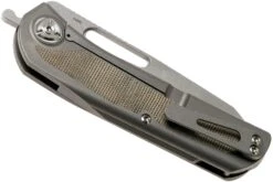 Liong Mah KUF V2 Kitchen Utility Folder, Green Canvas Micarta Couteau De Poche 13 Liong Mah KUF V2 Kitchen Utility Folder, Green Canvas Micarta Couteau De Poche -Couteaux De Poche Soldes LO KUF GCM 04 liong mah