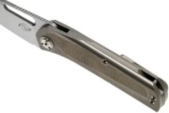 Liong Mah KUF V2 Kitchen Utility Folder, Green Canvas Micarta Couteau De Poche 16 Liong Mah KUF V2 Kitchen Utility Folder, Green Canvas Micarta Couteau De Poche -Couteaux De Poche Soldes LO KUF GCM 07 liong mah