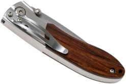 Mcusta MC-141G Shinra Mixture Ripple, Ironwood, Couteau De Gentleman -Couteaux De Poche Soldes MC 0141G 04 mcusta