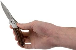 Mcusta MC-141G Shinra Mixture Ripple, Ironwood, Couteau De Gentleman -Couteaux De Poche Soldes MC 0141G 08 mcusta