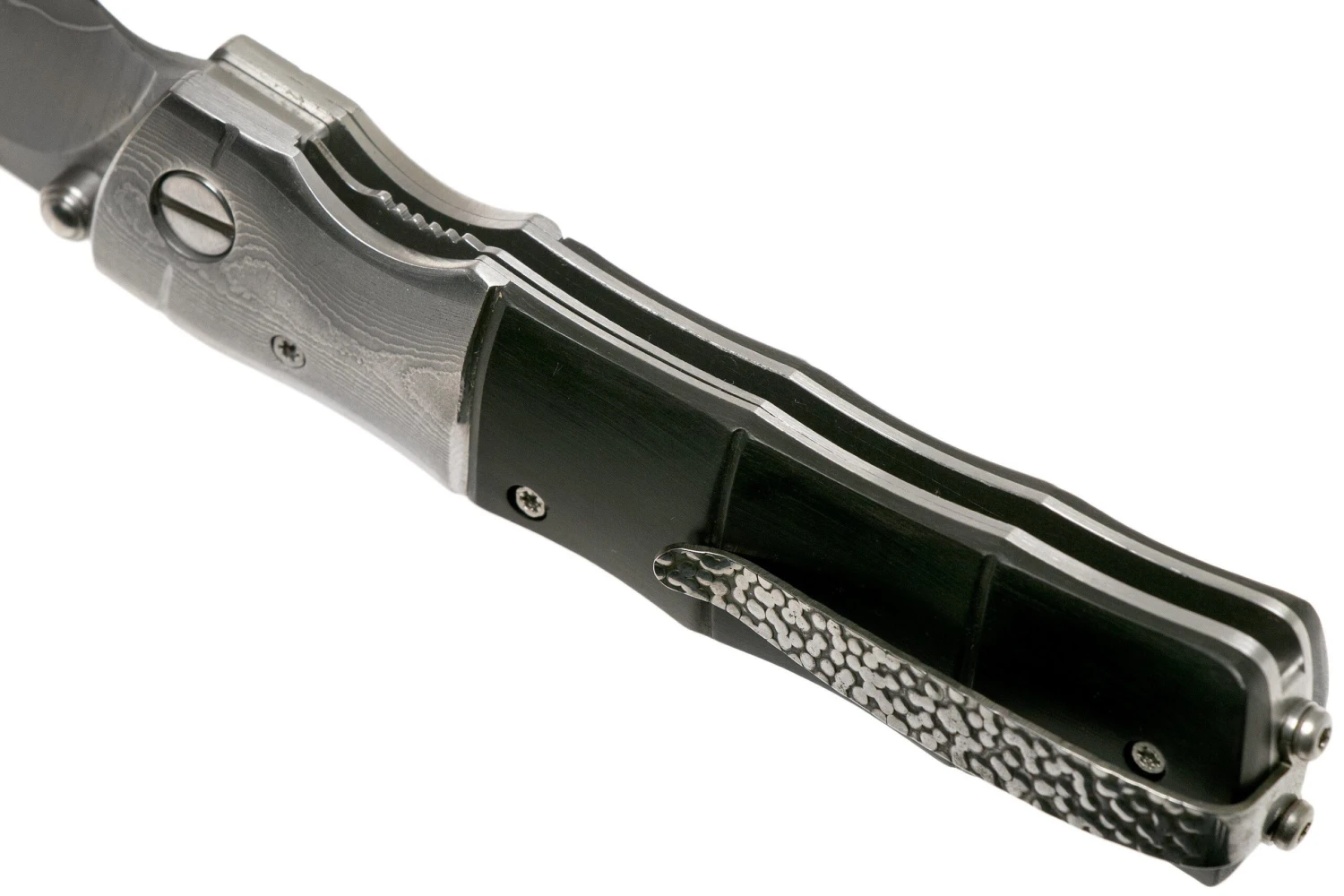 Mcusta MC-146G Shinra Mixture Bamboo, Black Pakkawood, Couteau De Gentleman 7 Mcusta MC-146G Shinra Mixture Bamboo, Black Pakkawood, Couteau De Gentleman - Image 5