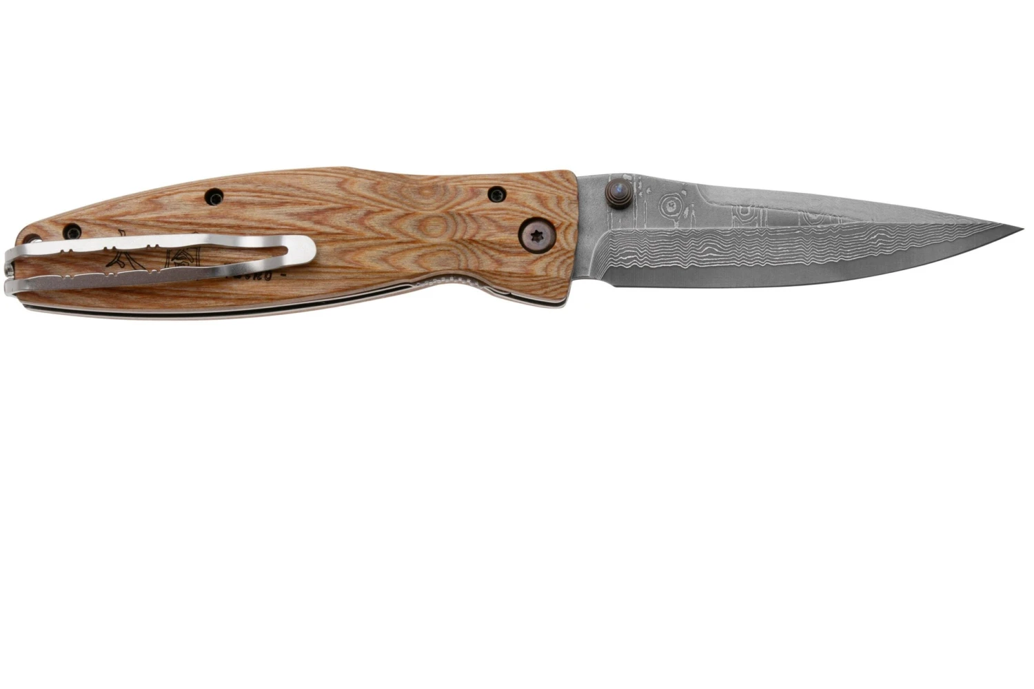 Mcusta MC-0182D Sengoku Toyotomi Hideyoshi, Yellow Pakkawood, Couteau De Gentleman 4 Mcusta MC-0182D Sengoku Toyotomi Hideyoshi, Yellow Pakkawood, Couteau De Gentleman - Image 2