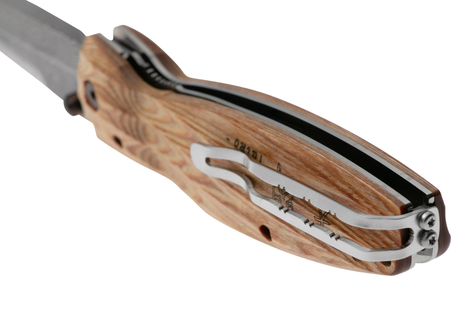 Mcusta MC-0182D Sengoku Toyotomi Hideyoshi, Yellow Pakkawood, Couteau De Gentleman 6 Mcusta MC-0182D Sengoku Toyotomi Hideyoshi, Yellow Pakkawood, Couteau De Gentleman - Image 4