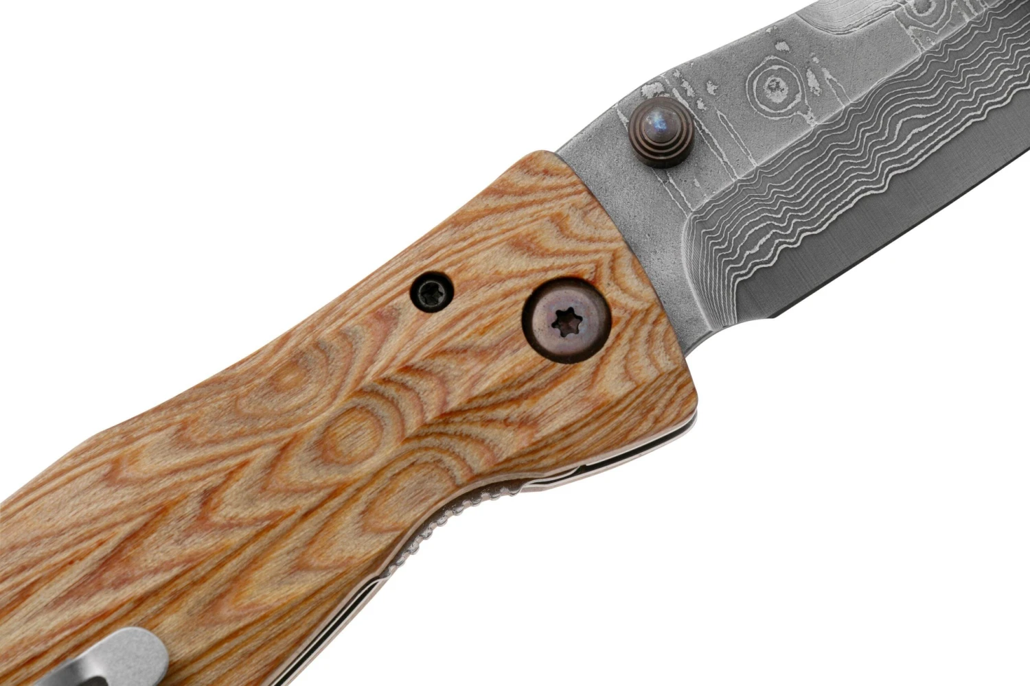 Mcusta MC-0182D Sengoku Toyotomi Hideyoshi, Yellow Pakkawood, Couteau De Gentleman 7 Mcusta MC-0182D Sengoku Toyotomi Hideyoshi, Yellow Pakkawood, Couteau De Gentleman - Image 5