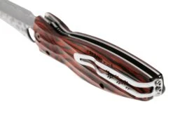 Mcusta MC-0183G Sengoku Tokugawa Ieyasu SPG2, Red Pakkawood, Couteau De Gentleman -Couteaux De Poche Soldes MC 0183G 04 mcusta