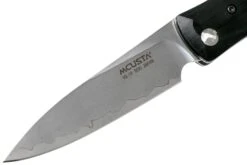 Mcusta MC-193C Friction Folder Black-Green Wood -Couteaux De Poche Soldes MC 0193C 03 mcusta