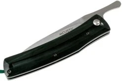 Mcusta MC-193C Friction Folder Black-Green Wood -Couteaux De Poche Soldes MC 0193C 05 mcusta
