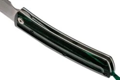 Mcusta MC-193C Friction Folder Black-Green Wood -Couteaux De Poche Soldes MC 0193C 06 mcusta