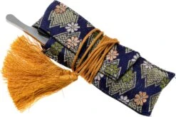 Mcusta MC-193C Friction Folder Black-Green Wood -Couteaux De Poche Soldes MC 0193C 10 mcusta