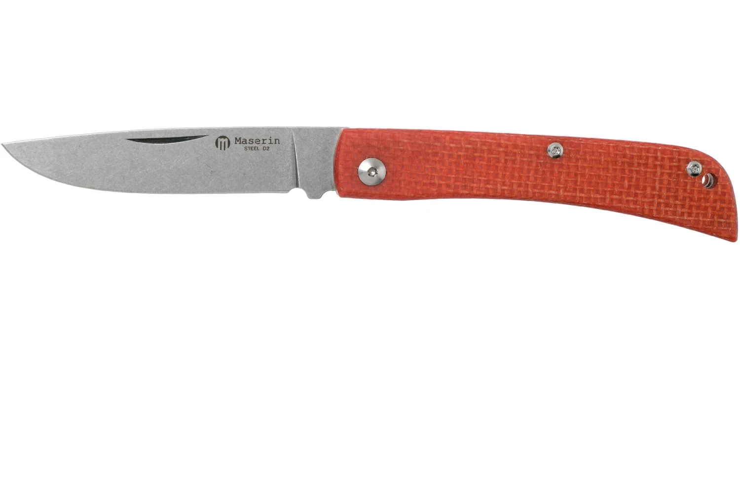 Maserin Scout Red Micarta Couteau De Poche, 163-MR 3 Maserin Scout Red Micarta Couteau De Poche, 163-MR